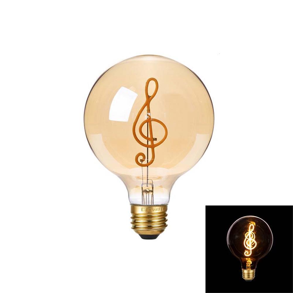 Lampe De Modélisation À Filament Vintage, Ampoules Led À Lumière Douce, Lumière Jaune Chaude Décorative - mademinefr