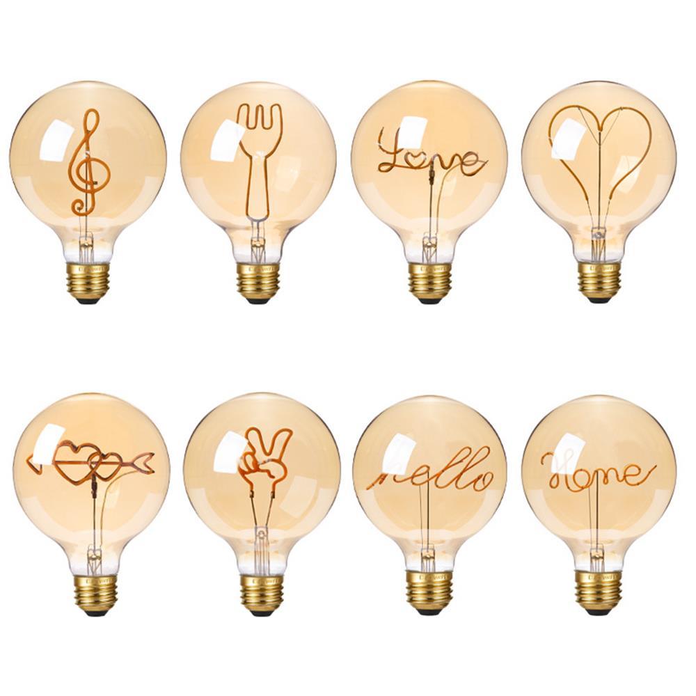 Lampe De Modélisation À Filament Vintage, Ampoules Led À Lumière Douce, Lumière Jaune Chaude Décorative - mademinefr