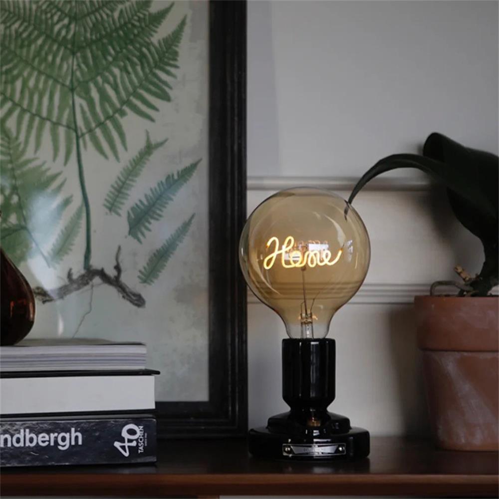 Lampe De Modélisation À Filament Vintage, Ampoules Led À Lumière Douce, Lumière Jaune Chaude Décorative - mademinefr