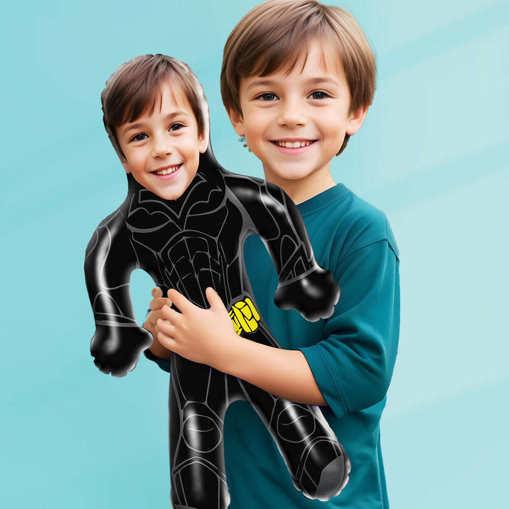 Ballon Minime Gonflable De Super-héros Personnalisé, Ballon Minime Personnalisé, Visage De Héros, Cadeau De Farce Pour Petit Ami Pour Son Anniversaire - mademinefr