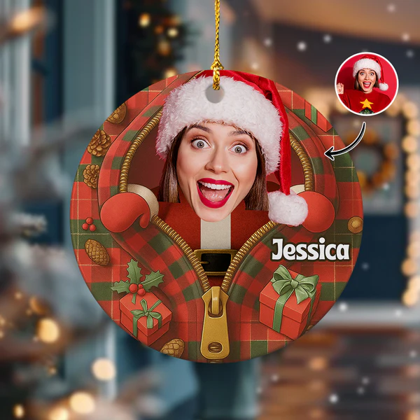 Décoration De Noël Père Noël, Cadeau Personnalisé Pour La Famille