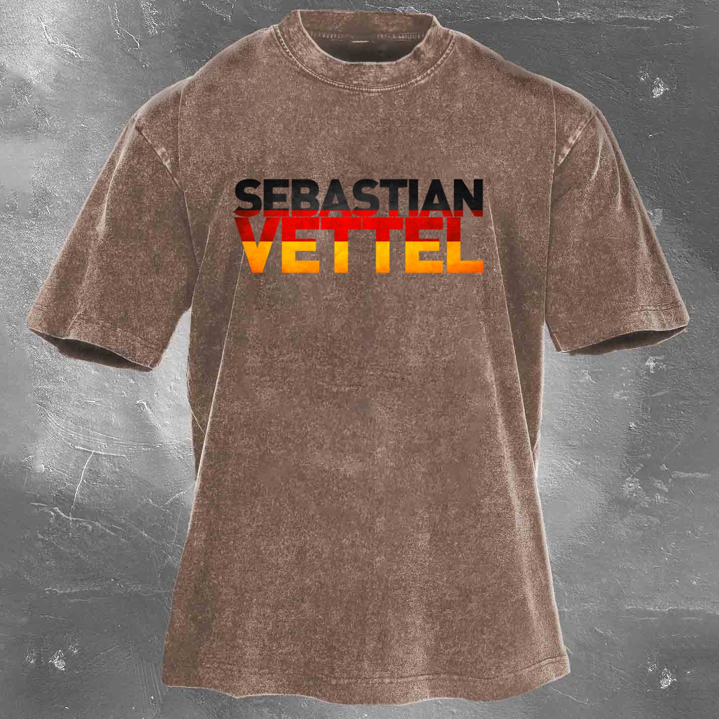 Racing Legend Vintage Cotton Washed T-Shirt 034