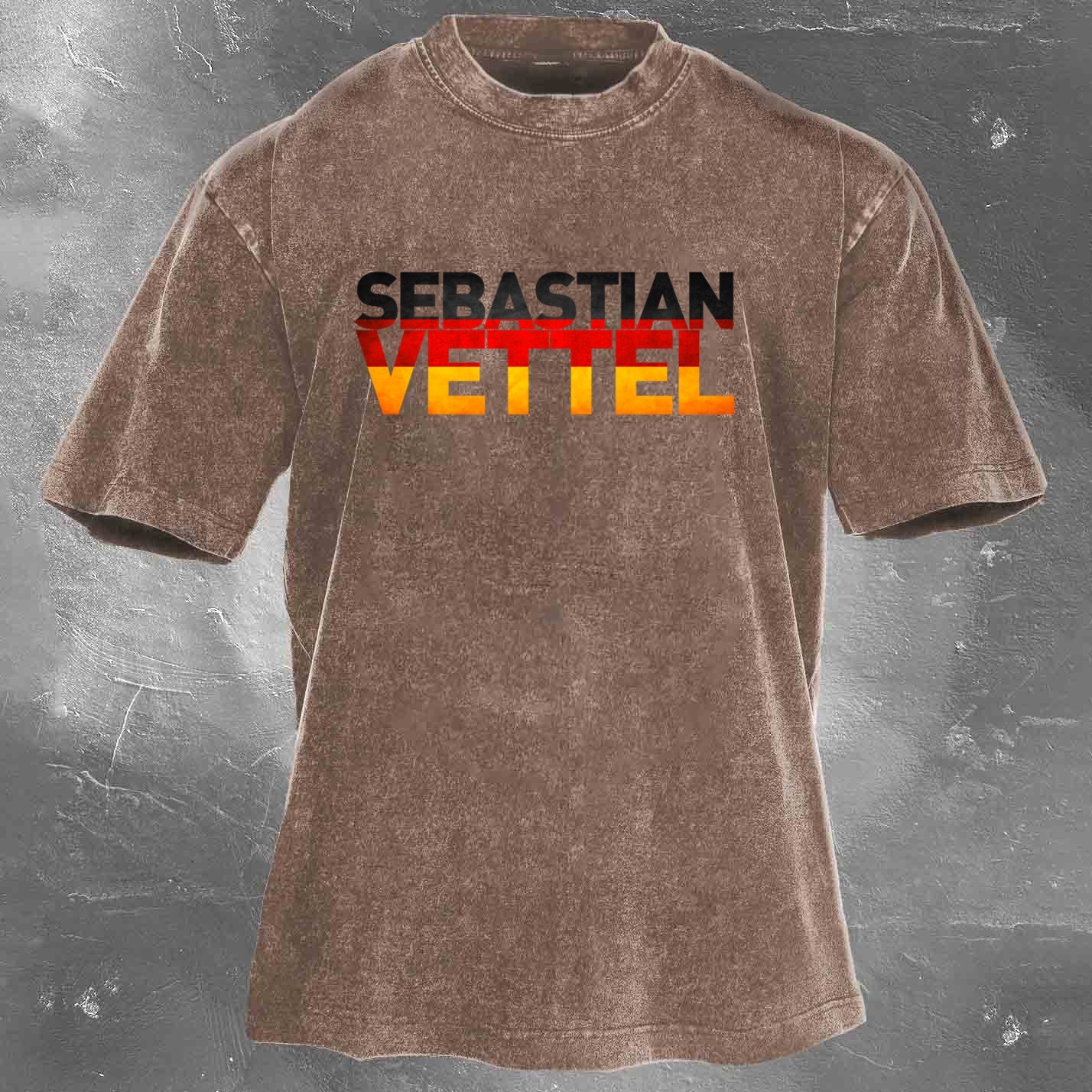 Racing Legend Vintage Cotton Washed T-Shirt 034