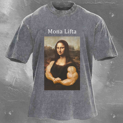 MONA LIFTA Men's Washed T-shirt