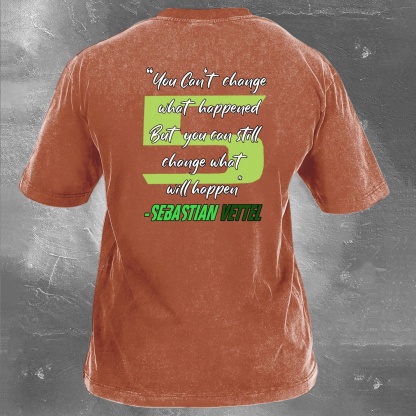 Racing Legend Vintage Cotton Washed T-Shirt 035