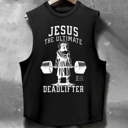 Jesus  Men's washed Tank