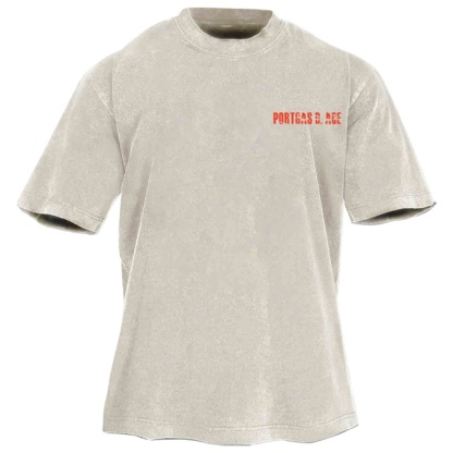 Classic Popular Anime Print Retro Washed Short Sleeves 03