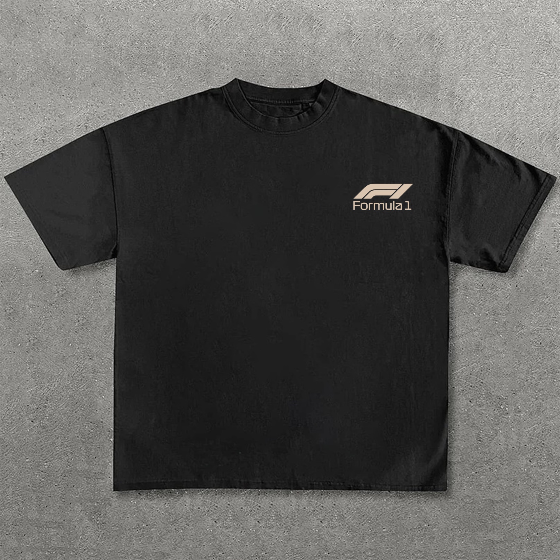 Popular Racing Movie Print Cotton Casual T-Shirt 14