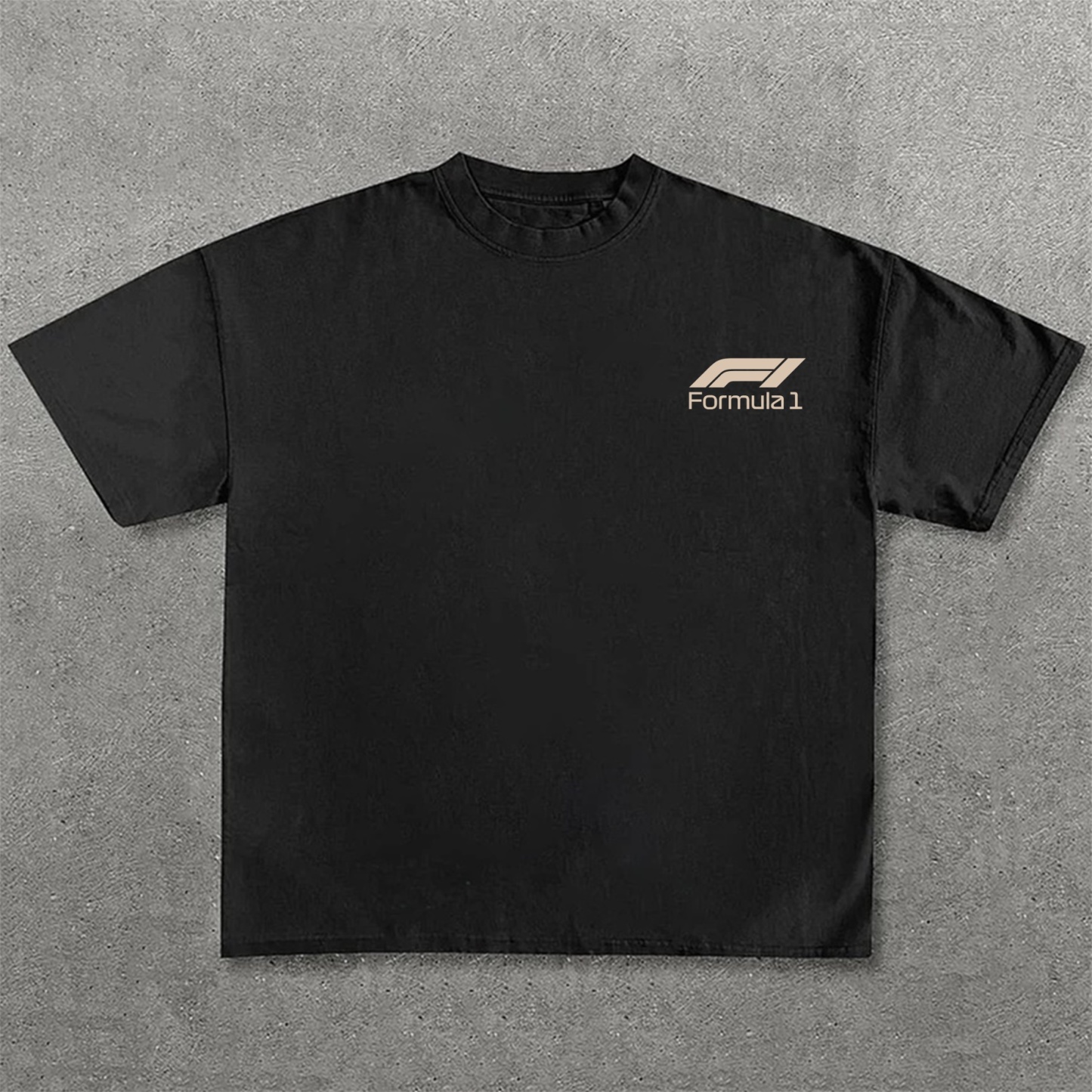 Popular Racing Movie Print Cotton Casual T-Shirt 14