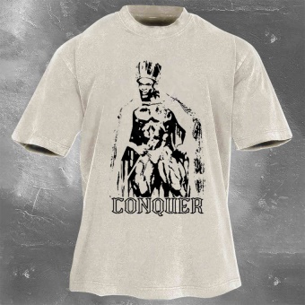 Ronnie Coleman Print Washed Vintage Short Sleeves 06