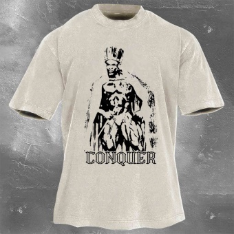 Ronnie Coleman Print Washed Vintage Short Sleeves 06