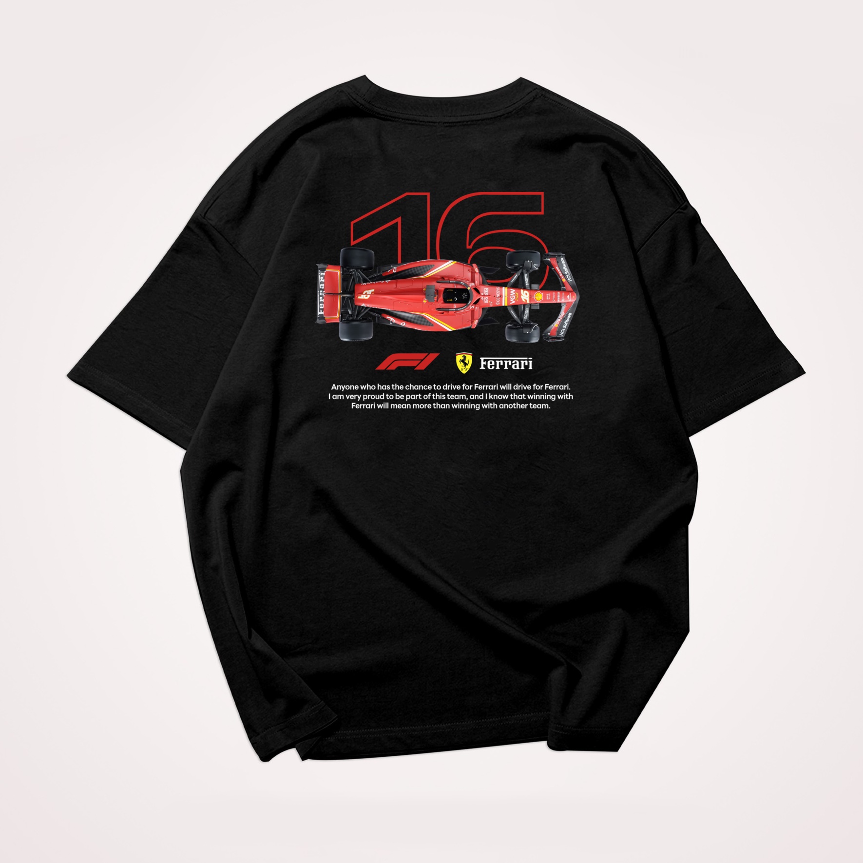 Classic Racing Race Car Team Street Print Pure Cotton Casual T-Shirt 08