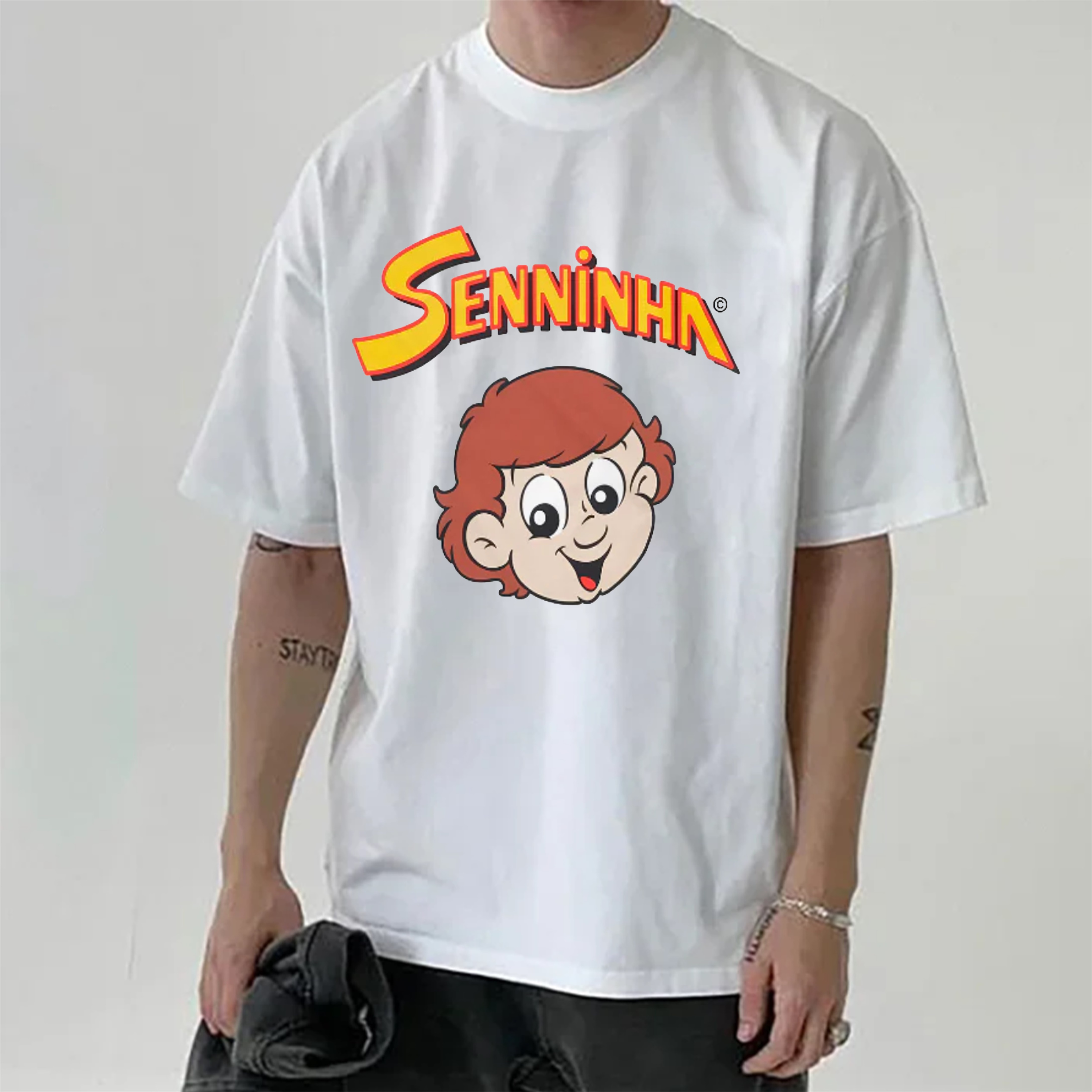 Casual Retro Racing Print Short Sleeves 14