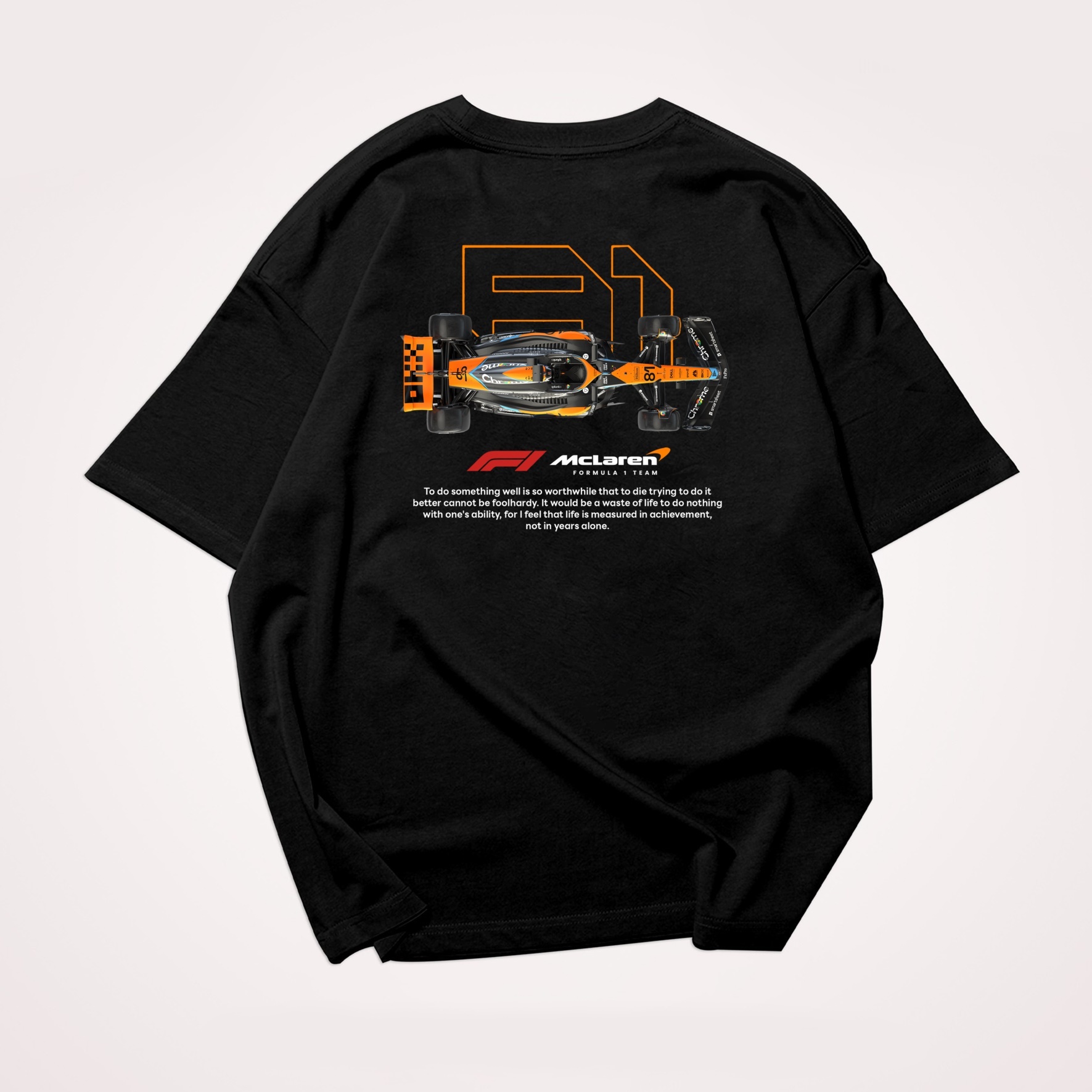 Classic Racing Race Car Team Street Print Pure Cotton Casual T-Shirt 09