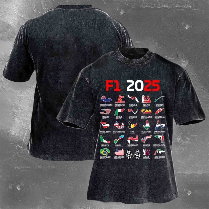 Racing Fan Vintage Washed Tee 05