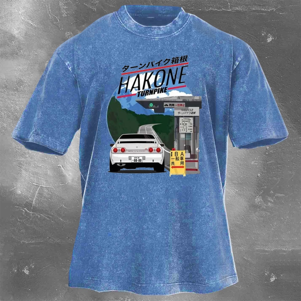 Popular Racing Cars Vintage Washed Tee 13