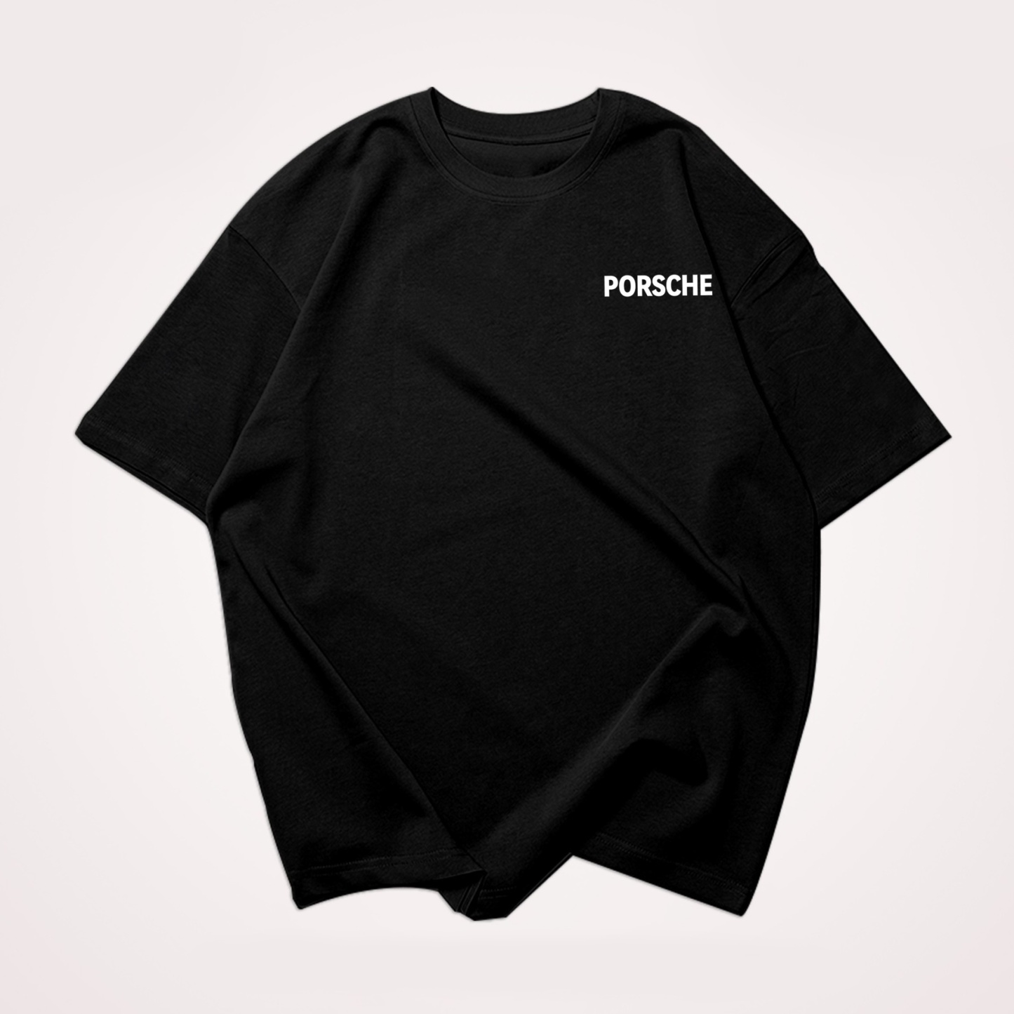 Classic Popular Sports Car Street Print Pure Cotton Casual T-Shirt 02