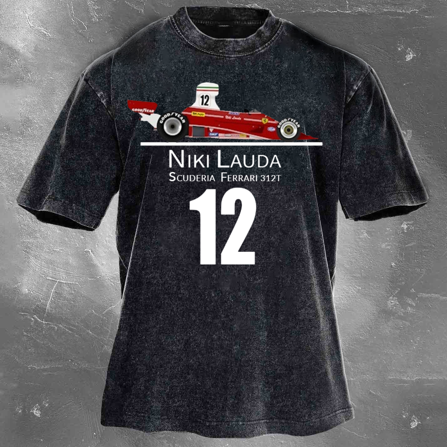 Legendary Racing Unisex Vintage Washed T-Shirt 02