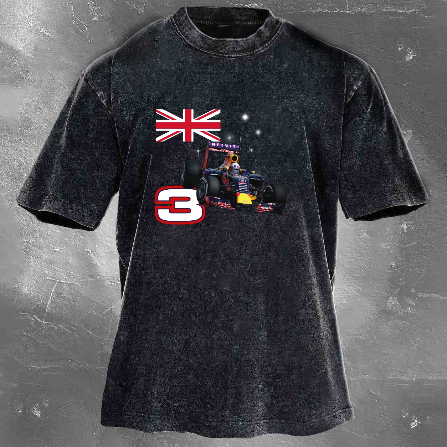 Racing Legend Vintage Cotton Washed T-Shirt 024