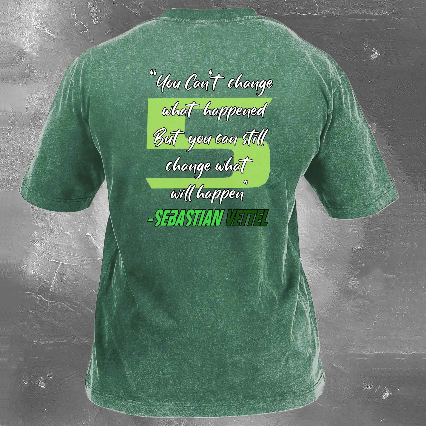 Racing Legend Vintage Cotton Washed T-Shirt 035