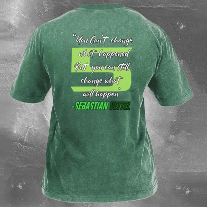 Racing Legend Vintage Cotton Washed T-Shirt 035