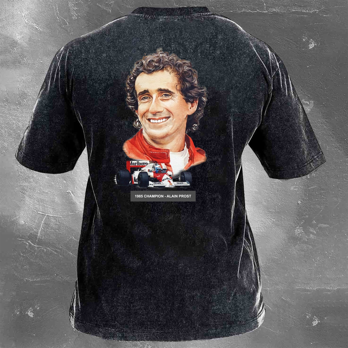 Racing Legend Vintage Cotton Washed T-Shirt 041