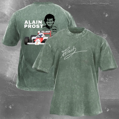 Racing Legend Vintage Cotton Washed T-Shirt 031