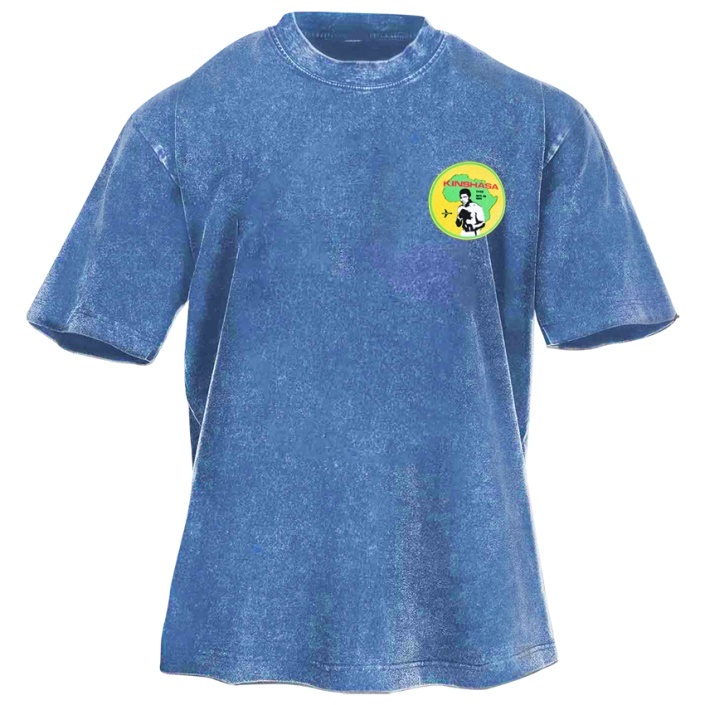 Muhammad Ali Printed Washed Retro Casual Short Sleeves 05