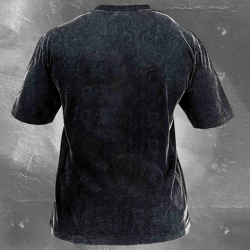 Enduro Racing Washed Vintage Casual Short Sleeve 16