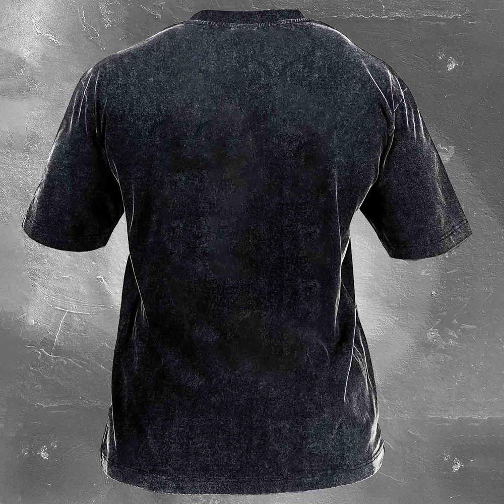 Enduro Racing Washed Vintage Casual Short Sleeve 16