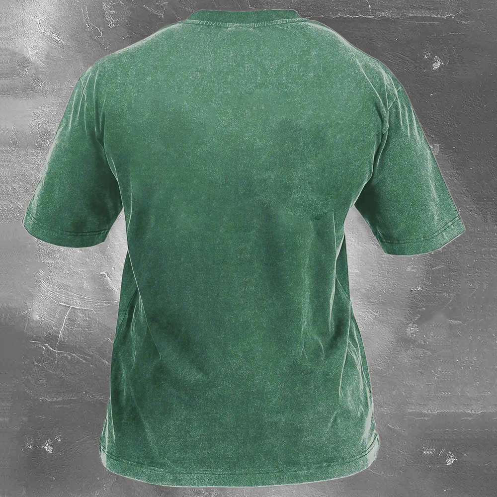 Enduro Racing Washed Vintage Casual Short Sleeve 08
