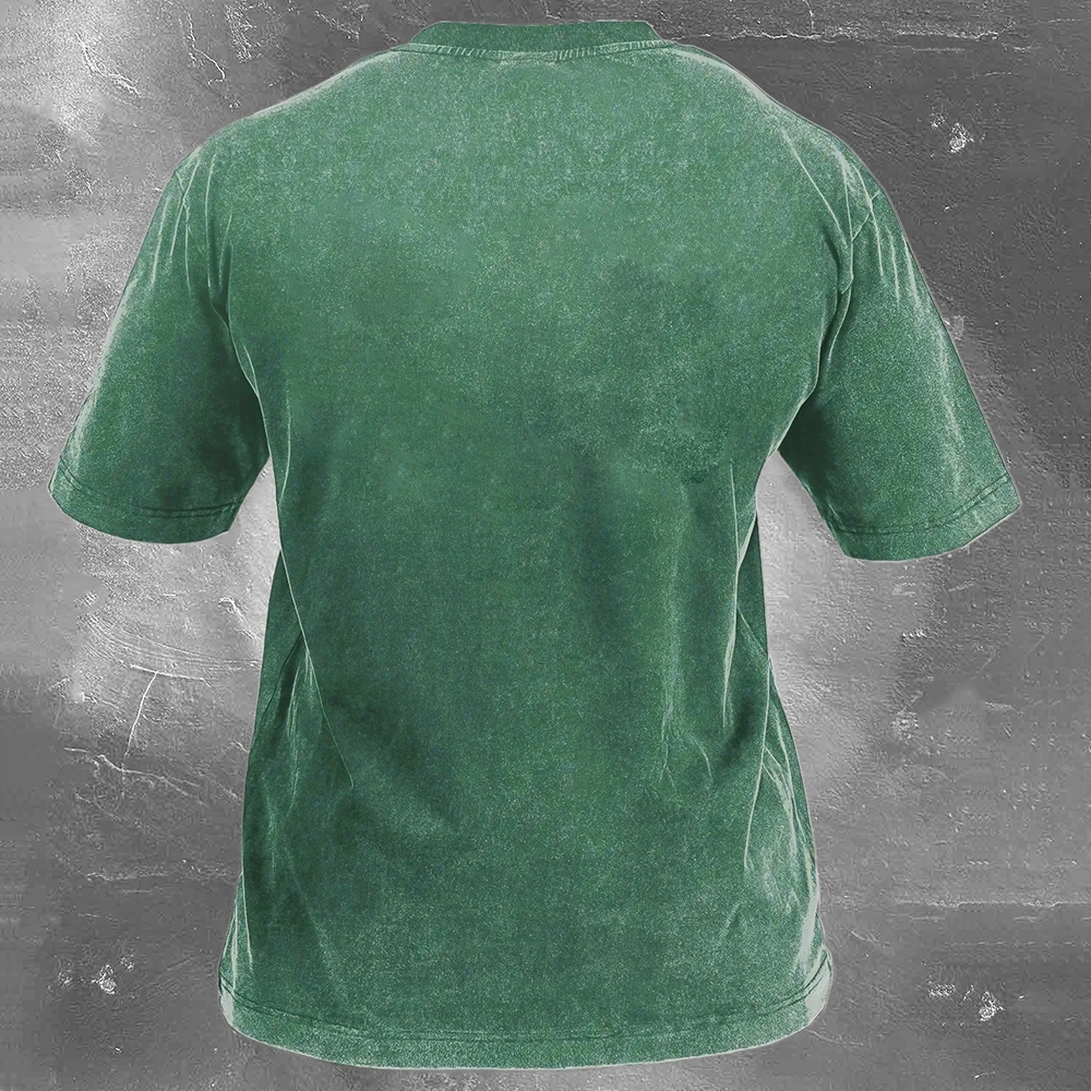 Enduro Racing Washed Vintage Casual Short Sleeve 08