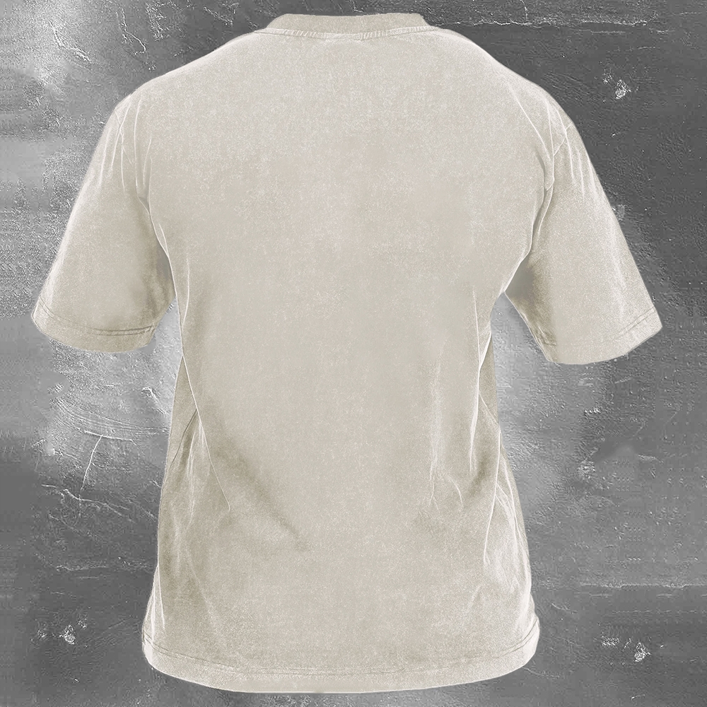 Enduro Racing Washed Vintage Casual Short Sleeve 17