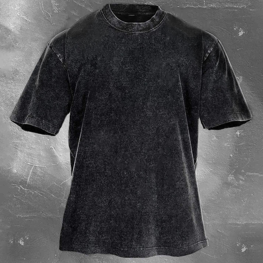 Enduro Racing Washed Vintage Casual Short Sleeve 19