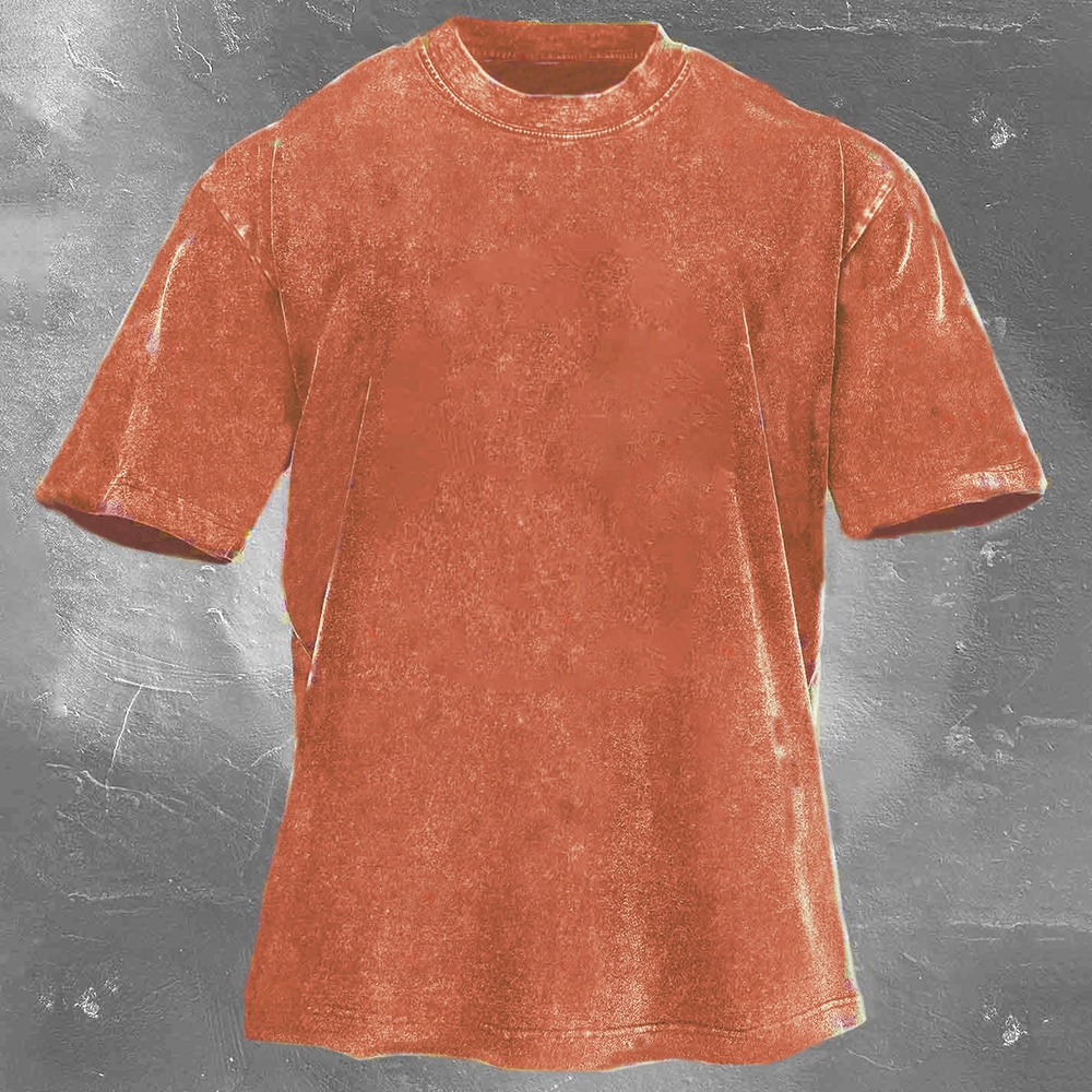 Enduro Racing Washed Vintage Casual Short Sleeve 19
