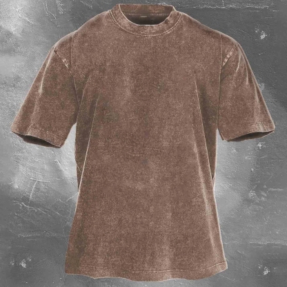 Enduro Racing Washed Vintage Casual Short Sleeve 19