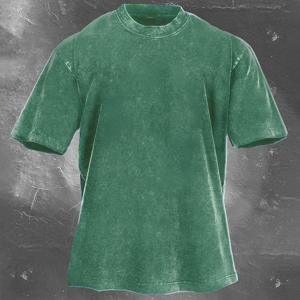 Enduro Racing Washed Vintage Casual Short Sleeve 19