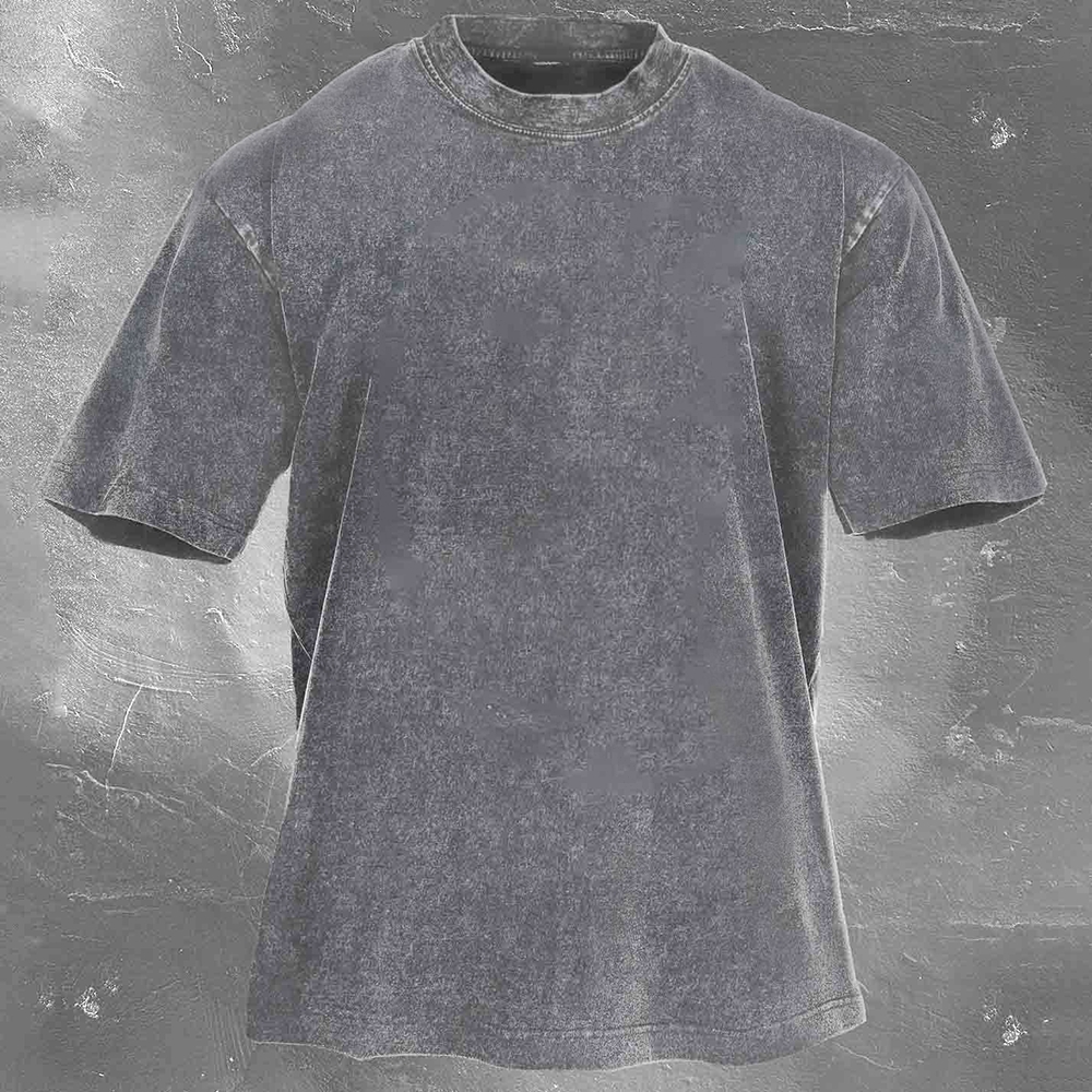 Enduro Racing Washed Vintage Casual Short Sleeve 19