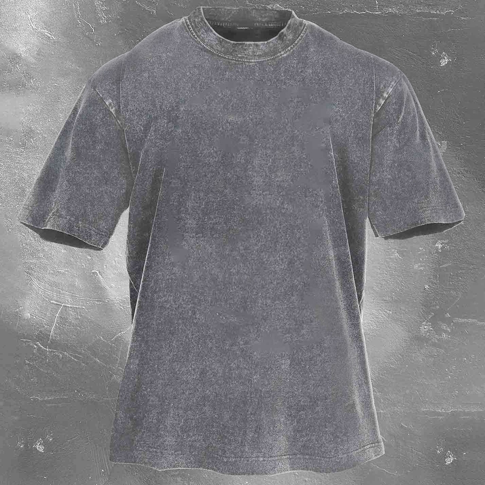 Enduro Racing Washed Vintage Casual Short Sleeve 19