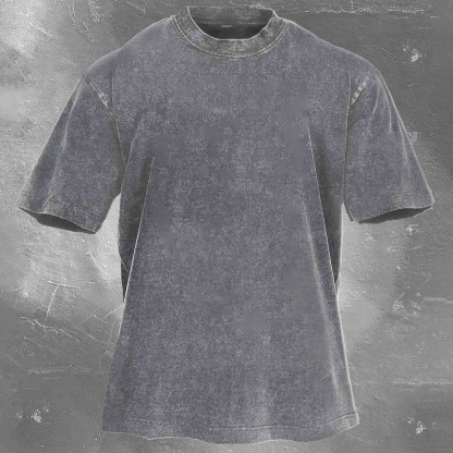Enduro Racing Washed Vintage Casual Short Sleeve 19