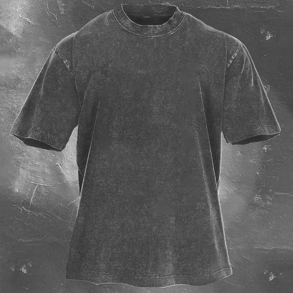 Enduro Racing Washed Vintage Casual Short Sleeve 19