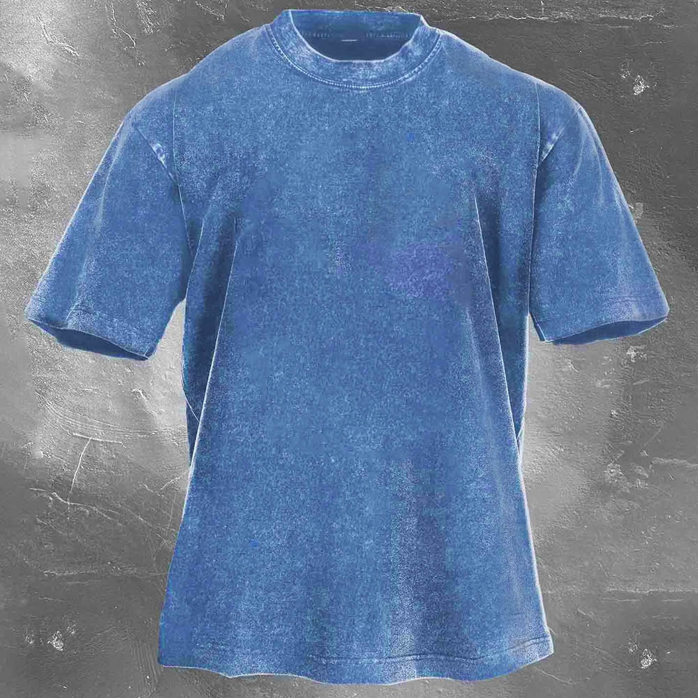 Enduro Racing Washed Vintage Casual Short Sleeve 19
