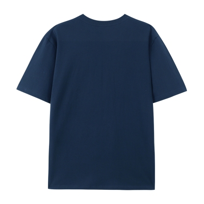Men’s 100% Cotton Classic American Graphic T-Shirt, Vintage Streetwear Oversized Crew Neck, Soft Breathable Casual Short Sleeve Top for Summer Daily Wear-59