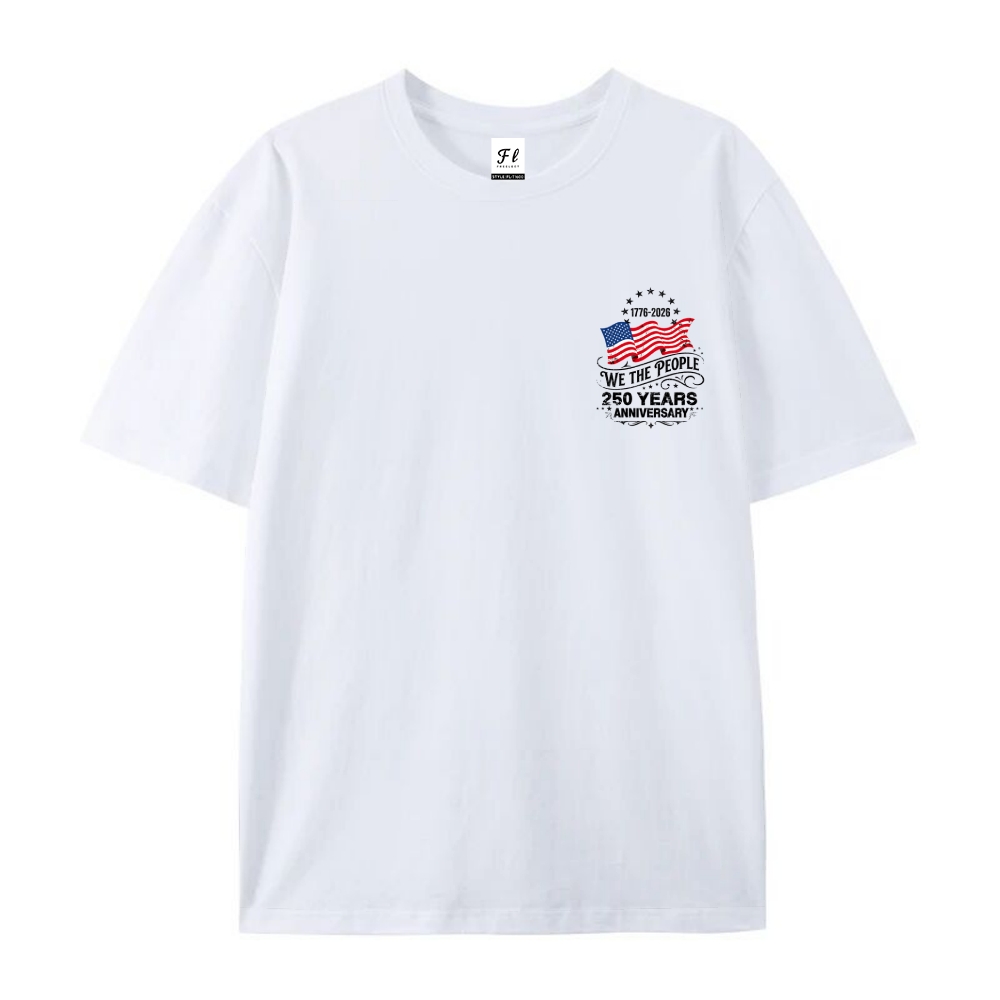 Men’s 100% Cotton Classic American Graphic T-Shirt, Vintage Streetwear Oversized Crew Neck, Soft Breathable Casual Short Sleeve Top for Summer Daily Wear-35
