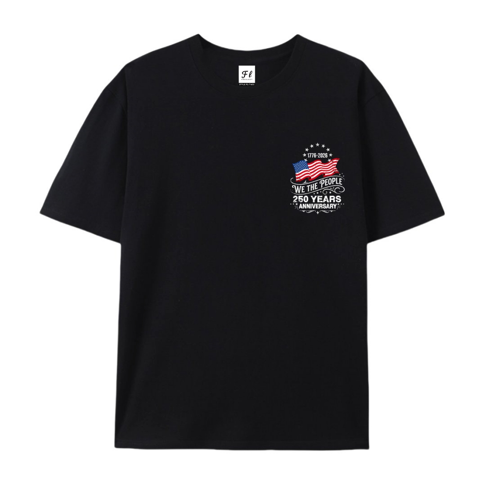 Men’s 100% Cotton Classic American Graphic T-Shirt, Vintage Streetwear Oversized Crew Neck, Soft Breathable Casual Short Sleeve Top for Summer Daily Wear-35
