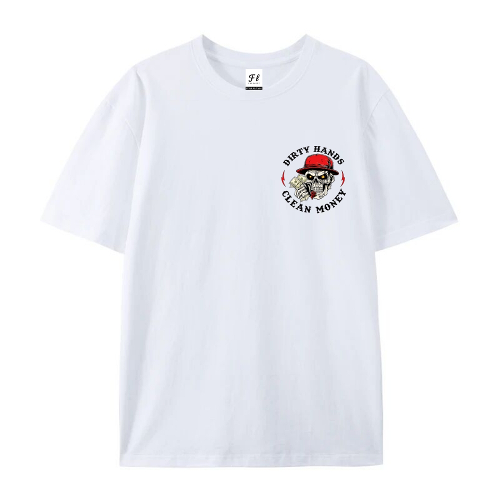 Men’s 100% Cotton Classic American Graphic T-Shirt, Vintage Streetwear Oversized Crew Neck, Soft Breathable Casual Short Sleeve Top for Summer Daily Wear-40