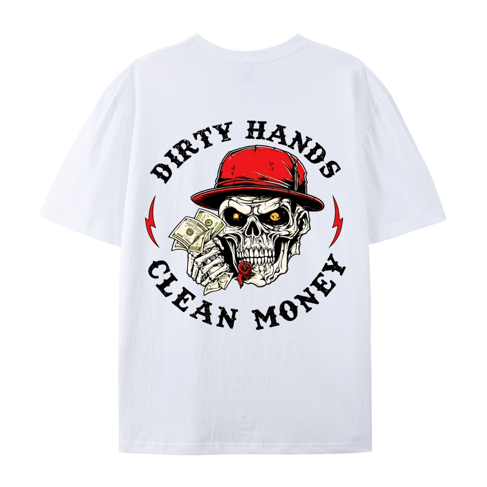Men’s 100% Cotton Classic American Graphic T-Shirt, Vintage Streetwear Oversized Crew Neck, Soft Breathable Casual Short Sleeve Top for Summer Daily Wear-40