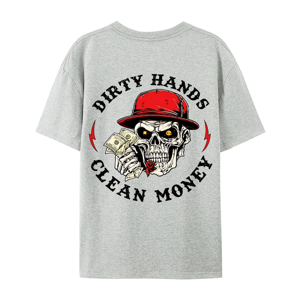 Men’s 100% Cotton Classic American Graphic T-Shirt, Vintage Streetwear Oversized Crew Neck, Soft Breathable Casual Short Sleeve Top for Summer Daily Wear-40