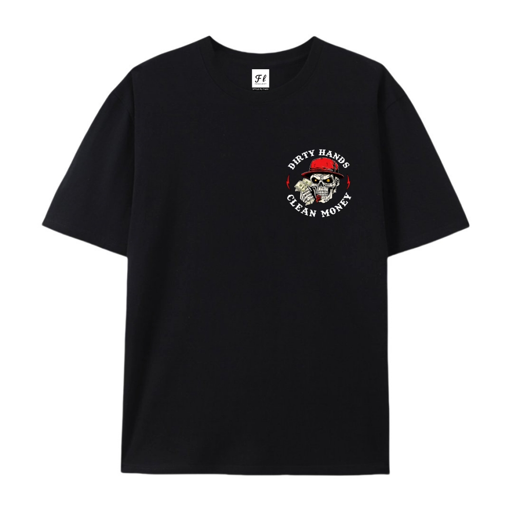 Men’s 100% Cotton Classic American Graphic T-Shirt, Vintage Streetwear Oversized Crew Neck, Soft Breathable Casual Short Sleeve Top for Summer Daily Wear-40