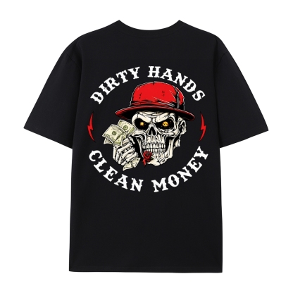 Men’s 100% Cotton Classic American Graphic T-Shirt, Vintage Streetwear Oversized Crew Neck, Soft Breathable Casual Short Sleeve Top for Summer Daily Wear-40